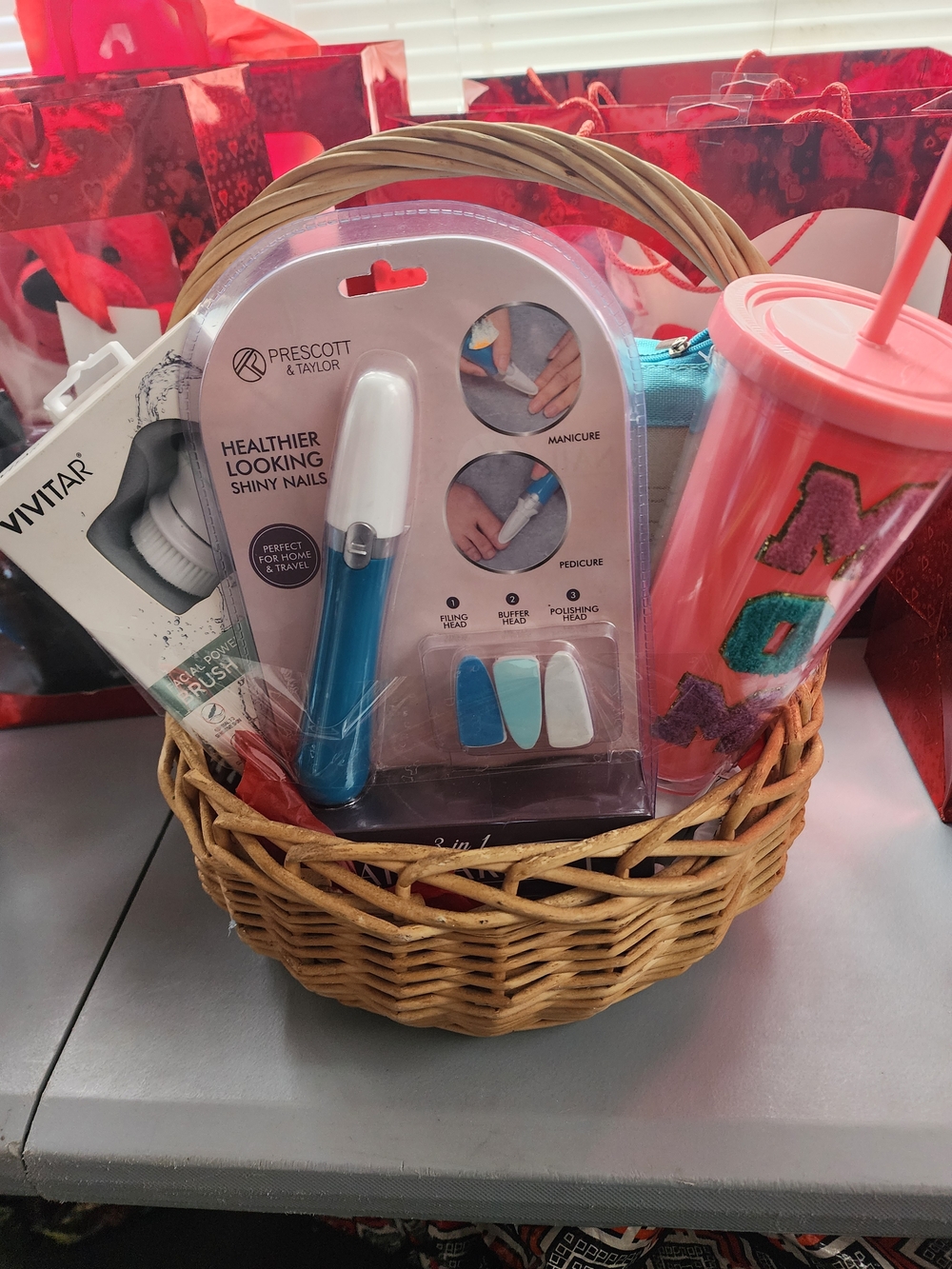 Blue Nail Care Kit - Healthier Looking Shiny Nails